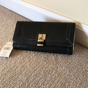 Black/Silver Nine West wallet